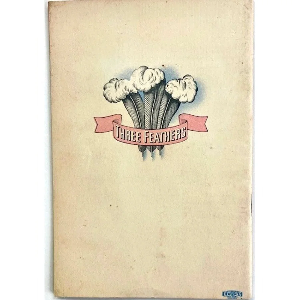 Oldetyme Favorites Vintage 1935 Cocktail Recipe And Song Book Three Feathers
